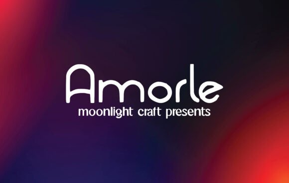 Amorle: A Handwritten Font for Creative Branding