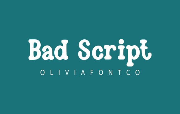Bad Script: A Romantic and Authentic Font for Creative Campaigns