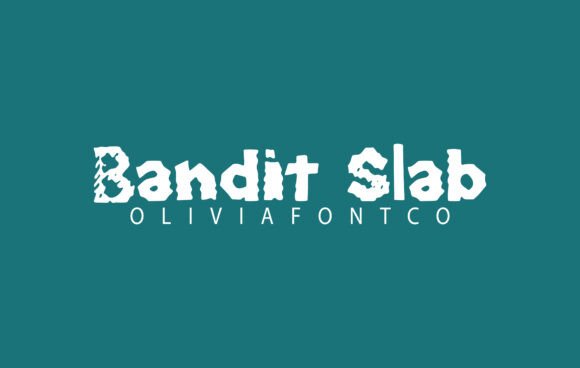 Bandit Slab: A Handwritten Font for Elegant Editorial Design