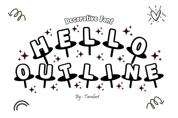 Boost Your Campaigns with Hello Outline Font