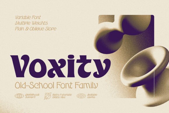 Bring Vintage Charm to Your Handmade Creations with Voxity Old-school Family