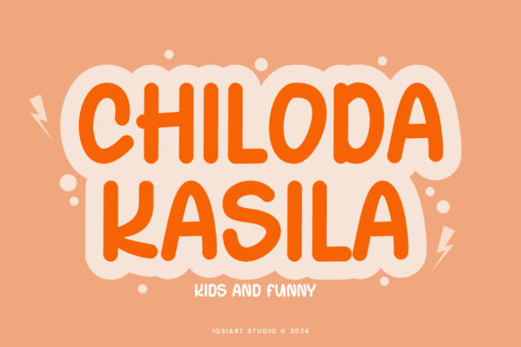 Chiloda Kasila: A Playful Display Font for Engaging Branding