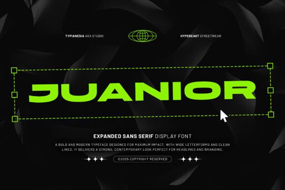 Discover Juanior: The Perfect Display Font for Impactful Typography