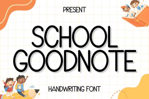 Discover School Goodnote: A Handwritten Font for Editorial Charm