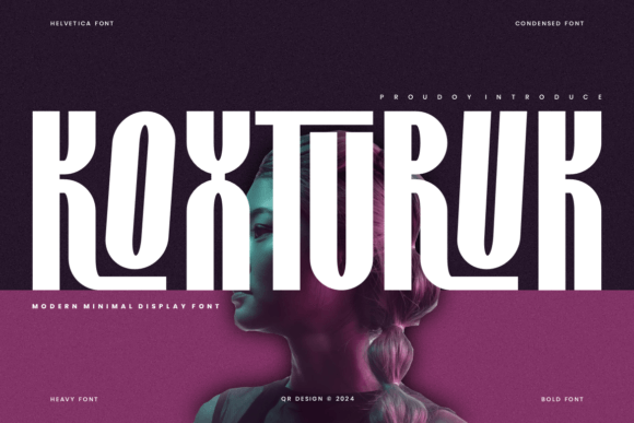 Elevate Your Campaigns with Koxturuk: A Bold and Elegant Serif Font