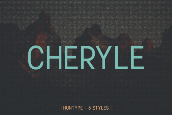Enhance Your Brand with Cheryle: A Modern Sans Serif Font