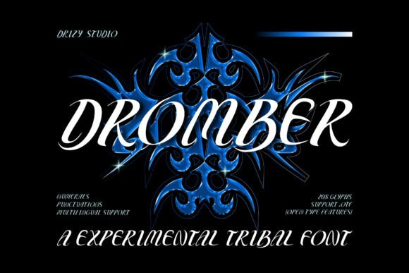 Enhance Your Brand with Dromber: A Bold, Avant-Garde Font