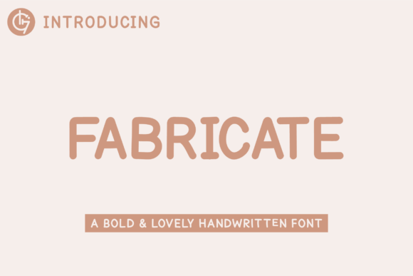Enhance Your Brand with Fabricate, a Bold Handwritten Font