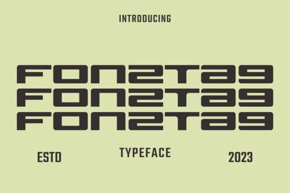 Enhance Your Brand with Fonztag: A Modern Sans Serif Font