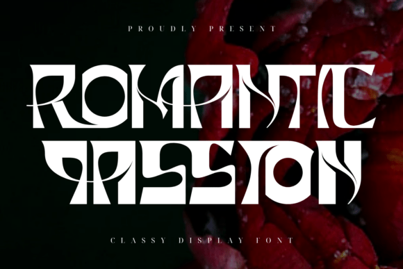 Enhance Your Brand with Romantic Passion Font