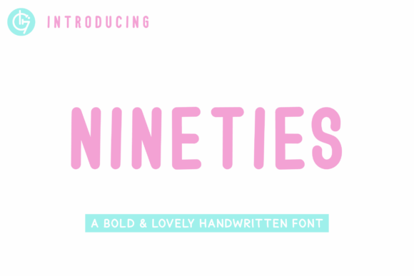 Enhance Your Brand with the Quirky Nineties Font