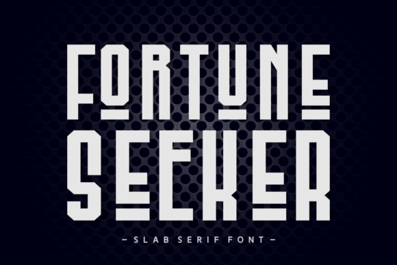 Fortune Seeker: A Slab Serif Font for Elegant Editorial Design
