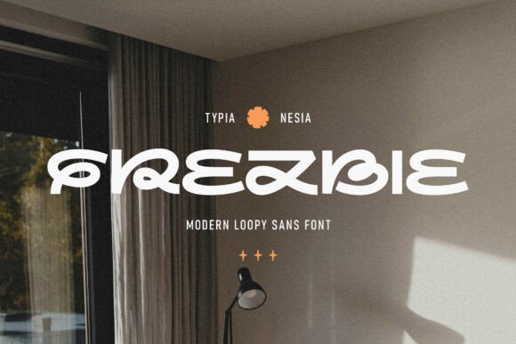 Frezbie: A Modern Loopy Sans Font for Creative Web Design