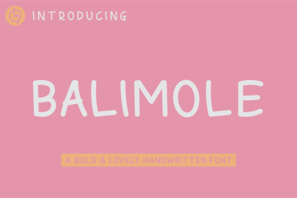 Make an Impact with Balimole: A Charming Handwritten Font