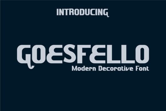 Maximize Impact with Goesfello: A Modern Sans Serif Font