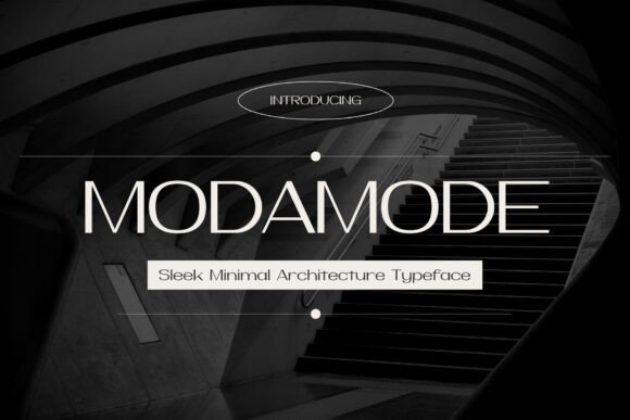 Modamode: A Refined Font for Modern Makers