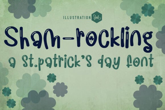 Sham-rockling: A Bouncy, Fun Font for Creative Marketers