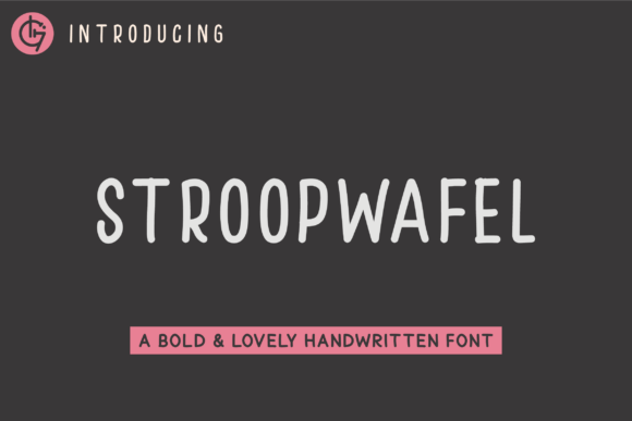 Stroopwafel: A Handwritten Font for Polished Branding