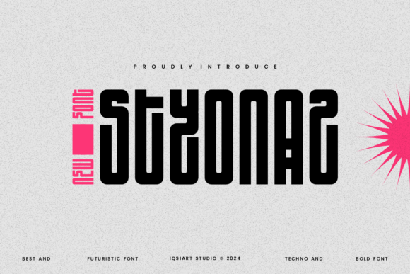 Styonaz: A Bold and Assertive Serif Font for Business Branding