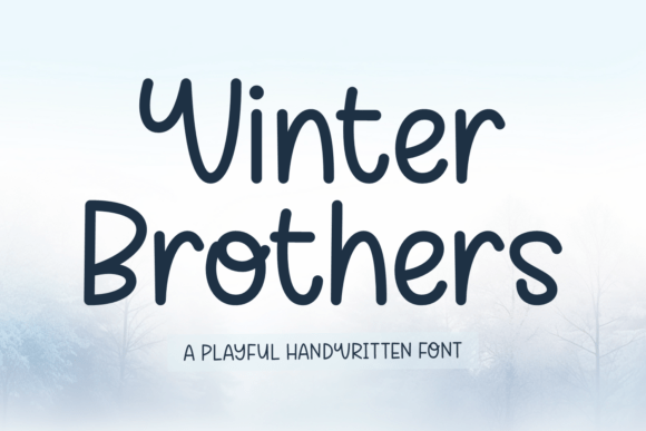 Winter Brothers: A Playful Handwritten Font for Web Design
