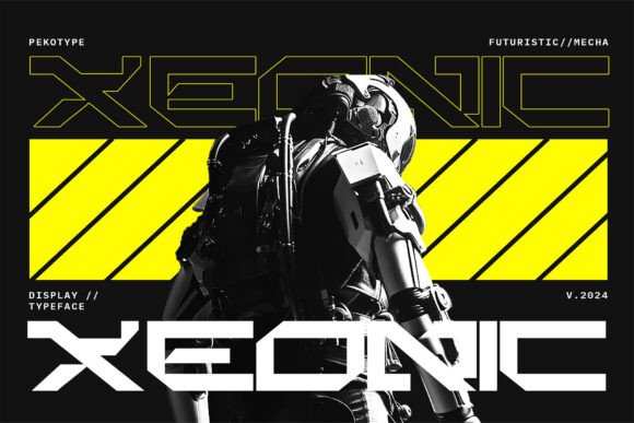 Xeonic: The Futuristic Cyberpunk Font for Cutting-Edge Design
